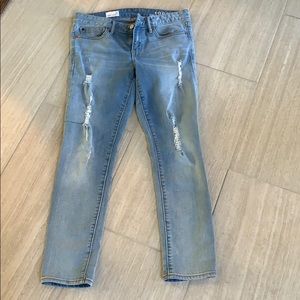 Gap 1969 distressed jeans